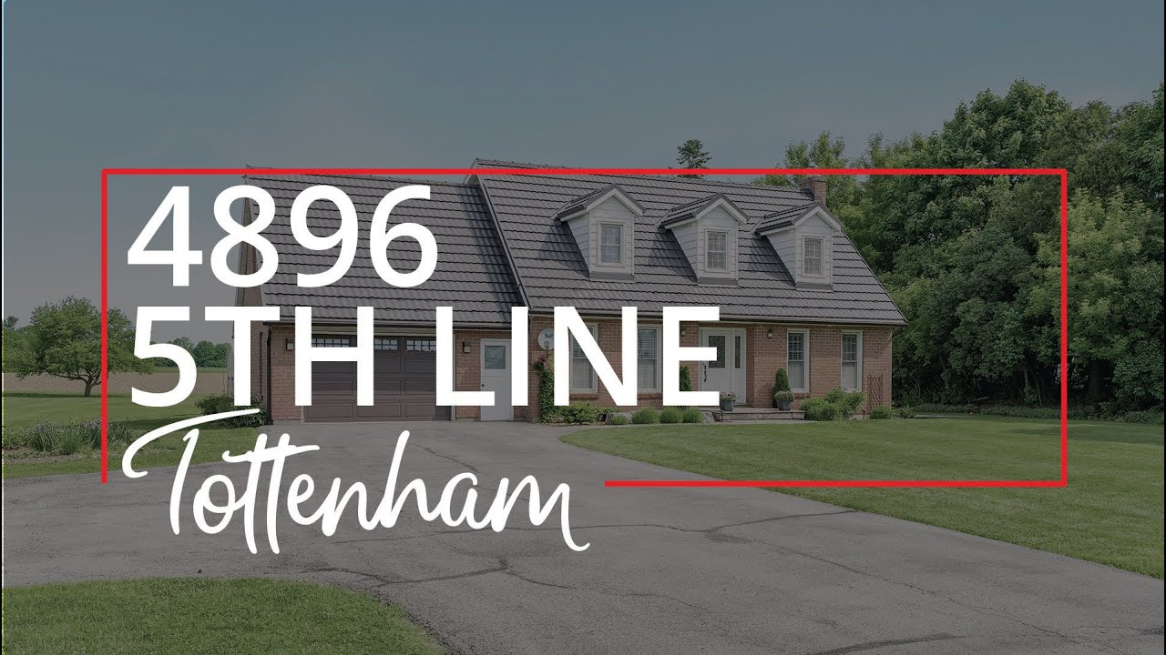 4896 5th Line Tottenham Home for Sale Faris Team YouTube