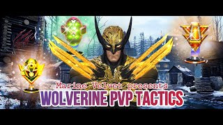 Marvel Future Fight-The WOLVERINE counter video- 5 teams vs triple meta vibranium players w/b ctps!