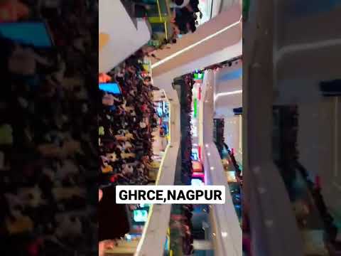 Ghrce students street dance in  vk mall,Nagpur? || #ghrce #flashmob