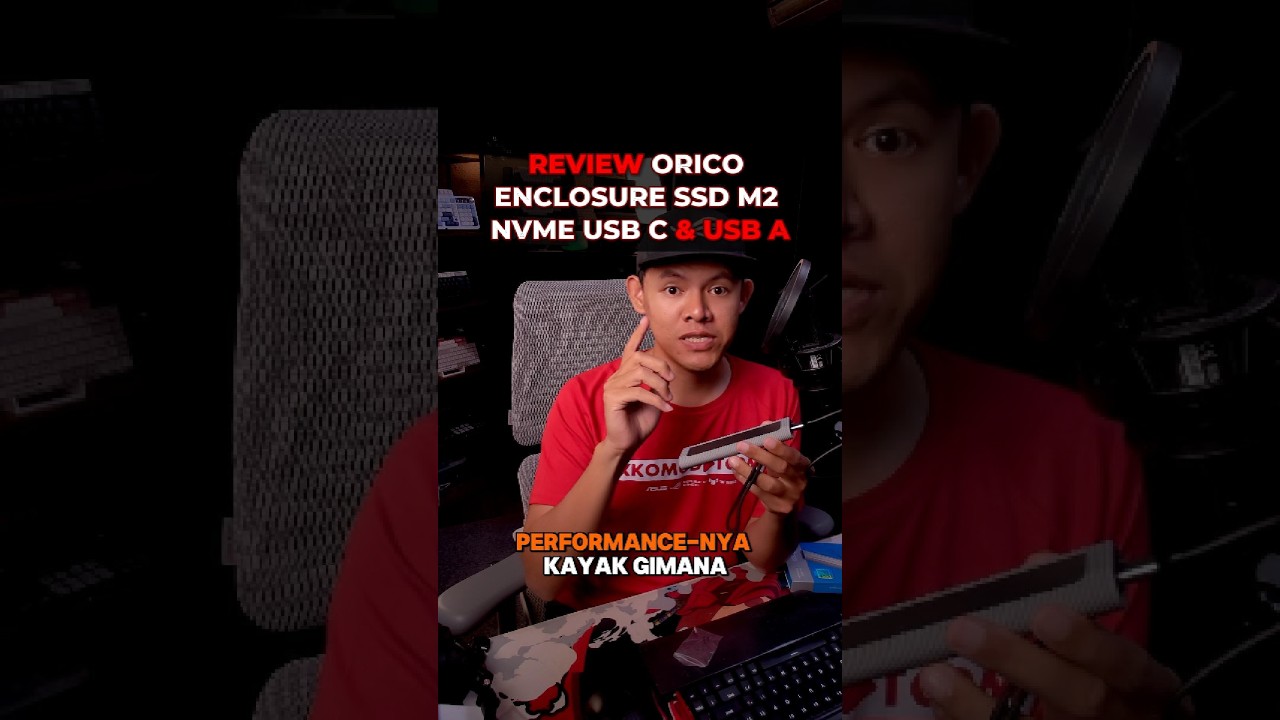Review Orico M2 SSD Enclosure USB C/A 2in1 10 Gbps (Support NVME PCIe GEN4x4 2280)
