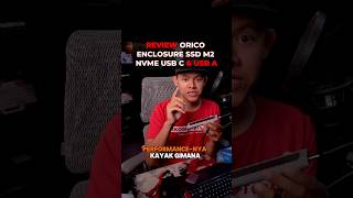 Review Orico M2 SSD Enclosure USB C/A 2in1 10 Gbps (Support NVME PCIe GEN4x4 2280)