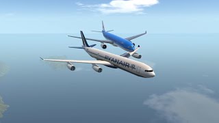 MidAir Collision Compilation in SimplePlanes #6
