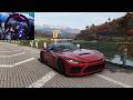Toyota GR GT Forza Horizon 6 Steering wheel gameplay Toyota GR GT Forza Horizon 6 Steering wheel gameplay