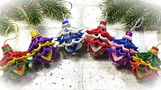 НОВОГОДНИЕ игрушки из фоамирана своими руками, ёлочные фонарики 🎄 diy christmas ornaments foam EVA