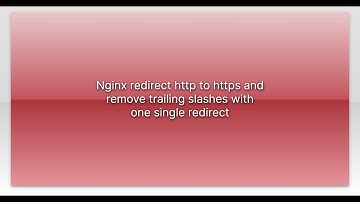 Nginx redirect http to https and remove trailing slashes with one single redirect