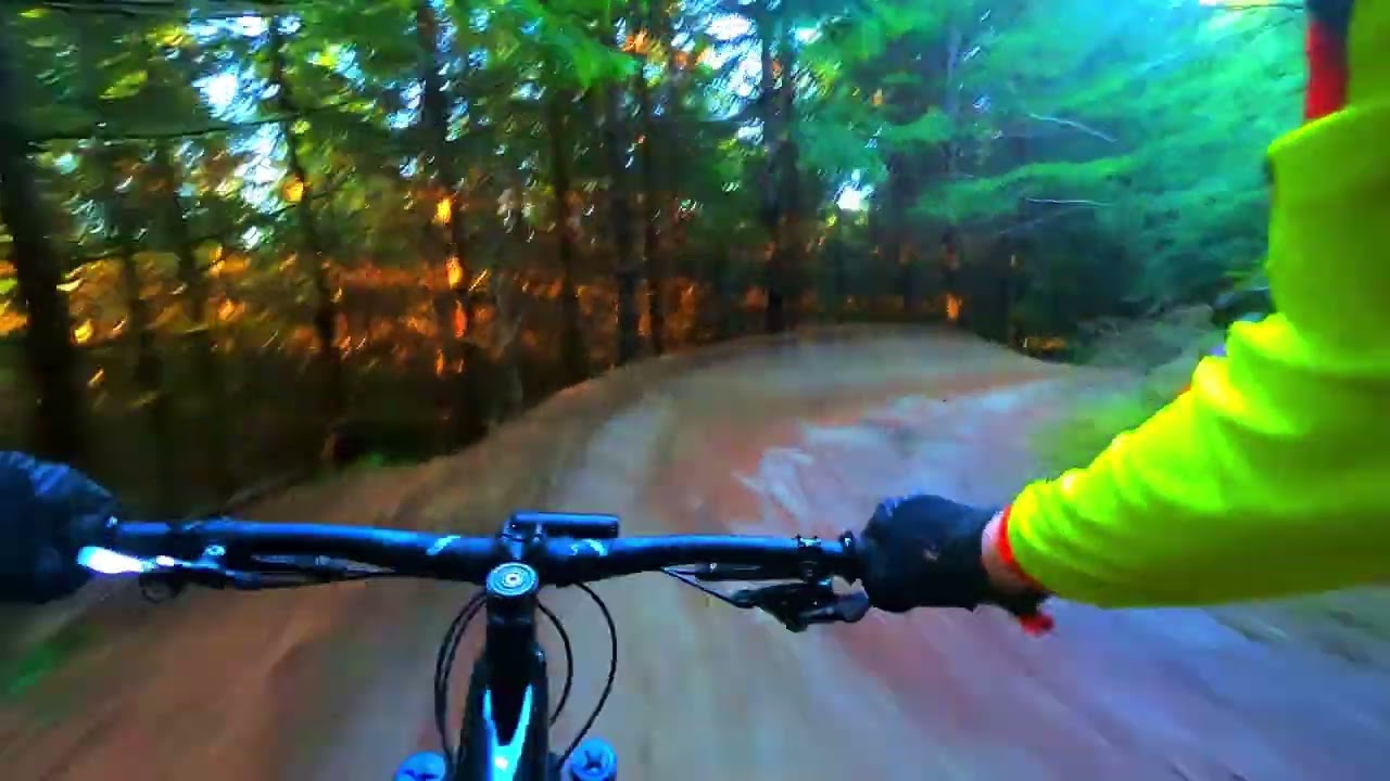 Riding on Mohawk in Galbraith Wa