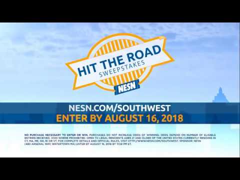 Southwest 2018 Hit The Road With NESN Sweepstakes