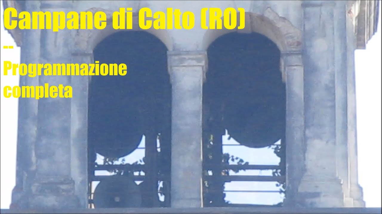 Campane della chiesa parrocchiale di San Rocco in Calto (RO)