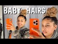 How I Do My Baby Hairs! Beginner Friendly