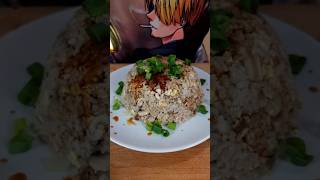 Sanji's Fried Rice🦑🍚From One Piece 🏴‍☠️ #Sanji #Friedrice #Onepiece #Anime