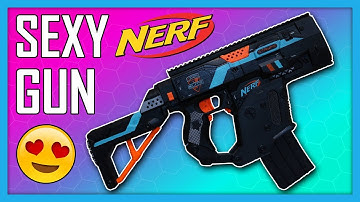 Cool Nerf Gun Mod! | Nerf Stryfe Cosmetic Mod + WORKER Kriss Vector Kit