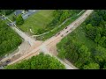 Blue Star Highway roundabout construction in Saugatuck