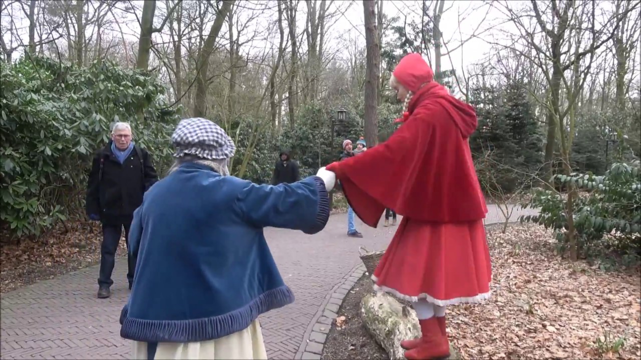 Roodkapje, oma en Herman de jager (2) @Efteling 2018