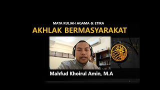 Akhlak Bermasyarakat - Sharing Online