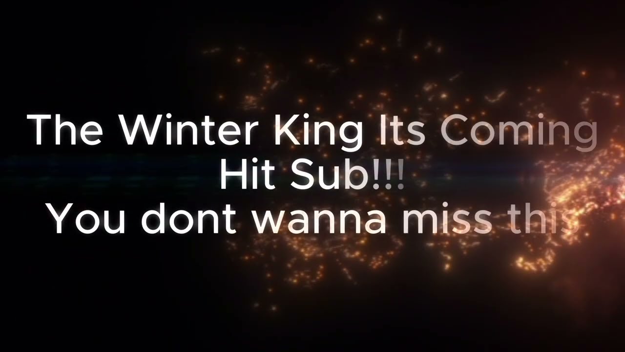 The Winter King Its Coming - Dont miss the Glacial Beast!