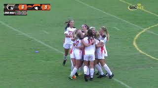 Tusculum University Women's Soccer Highlights vs. Anderson
