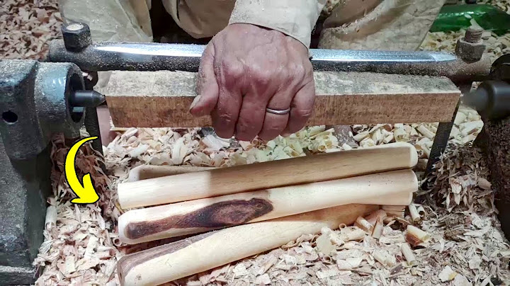 Wooden Hammer Handle Making process