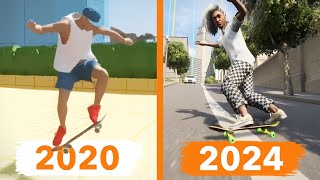 Skate 4 Gameplay Evolution (June 2020  May 2024)