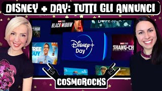 DISNEY + DAY | TUTTI GLI ANNUNCI | #COSMOROCKS