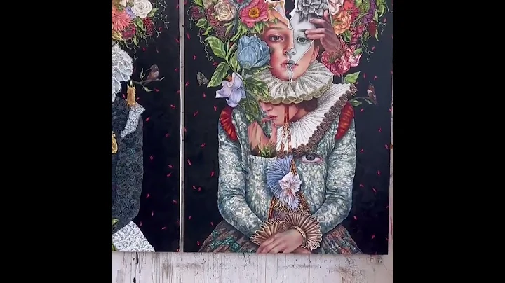 See Monica Fernandez's new oil painting Between Dr...