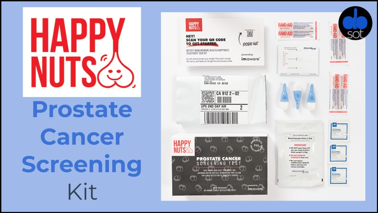 Happy Nuts Prostate Cancer Screening Test YouTube