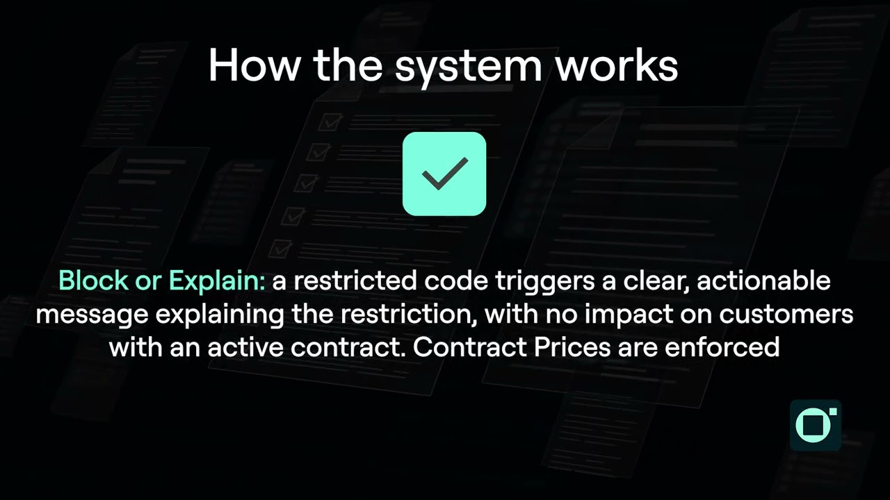 Syspro | Contract Compliance Management Demo