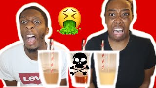 DON'T CHOOSE THE WRONG MYSTERY DRINK!! | DEATH STRAW CHALLENGE