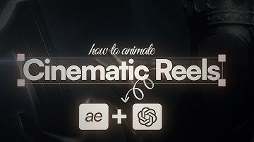 How To Create Cinematic Reels In After Effects