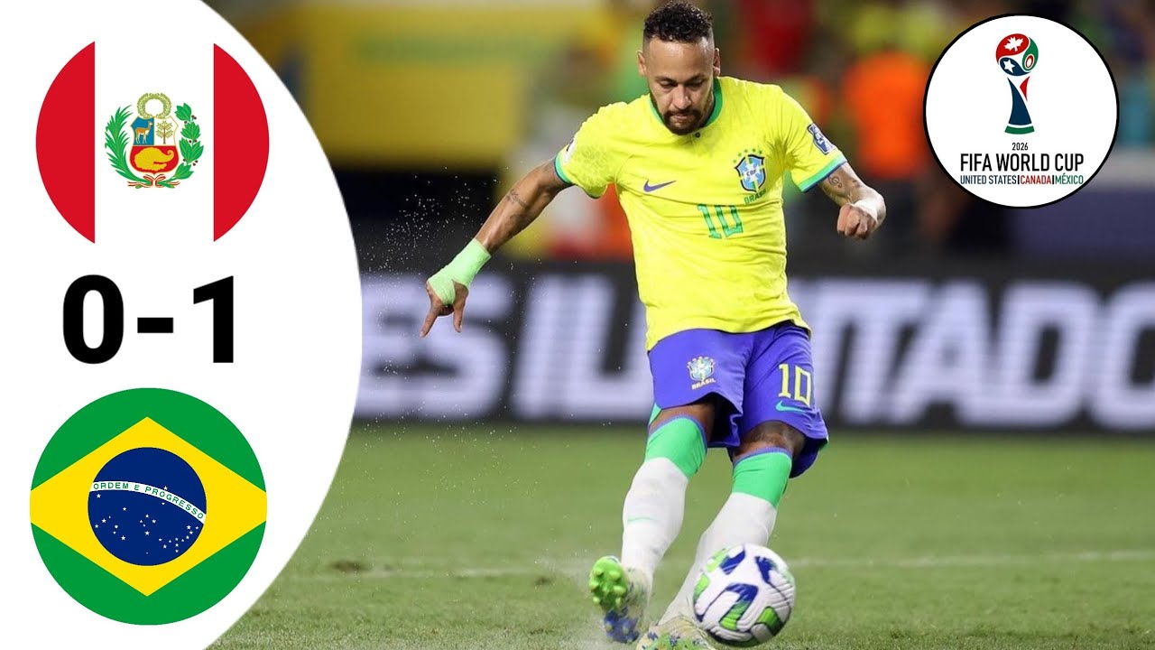 Peru vs Brazil Tadi Malam Hasil Kualifikasi Piala Dunia 2026 Zona