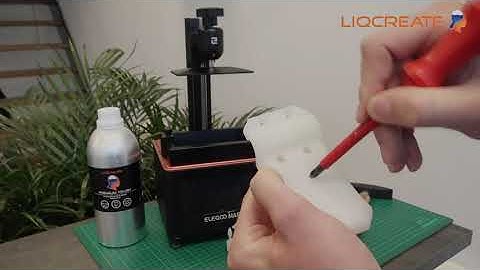 Scratch resistant 3D-printing resin Liqcreate Premium Tough
