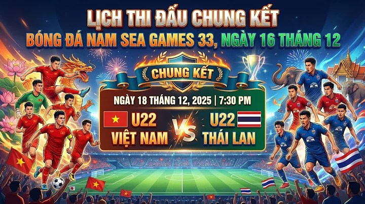 Lịch Thi Đấu Chung Kết Bóng Đá Nam SEA Games 33 | U22 Việt Nam - U22 Thái Lan | Ngày 16/12/2025