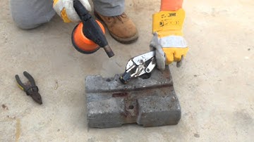 How to disassemble a ferrite transformer