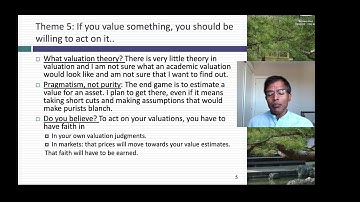Introduction to Valuation class (Short)