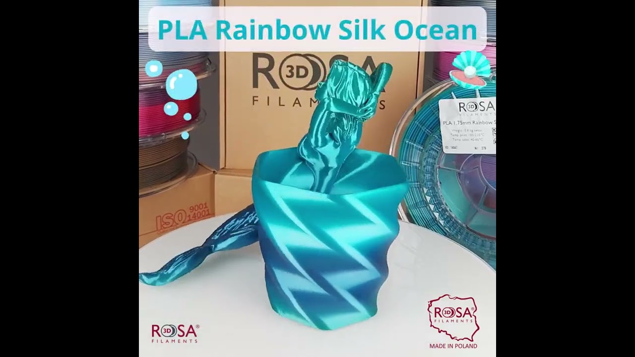 Rosa3D - Refill PLA Rainbow - Arc-en-ciel Tropical – Rosa3D France