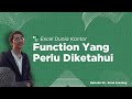 Fungsi Excel Penting Dunia Kantor – HLOOKUP, XLOOKUP, INDEX MATCH & Fungsi Canggih Lainnya!