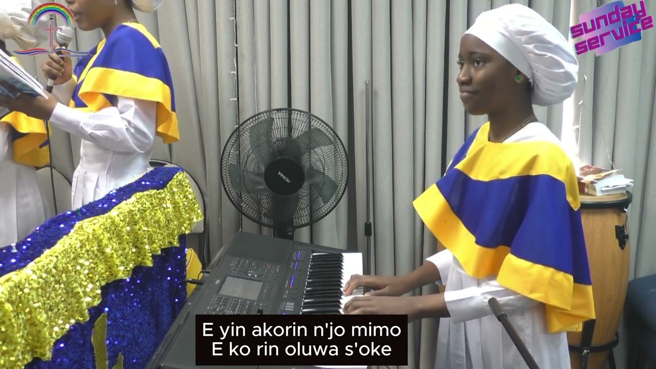 CCC Hymn 352 (E yin akorin n'jo mimo) with lyrics || CCC Calgary Model Parish #ccc #celestial