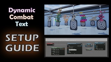 UE4 / UE5 - Dynamic Combat Text (setup guide)