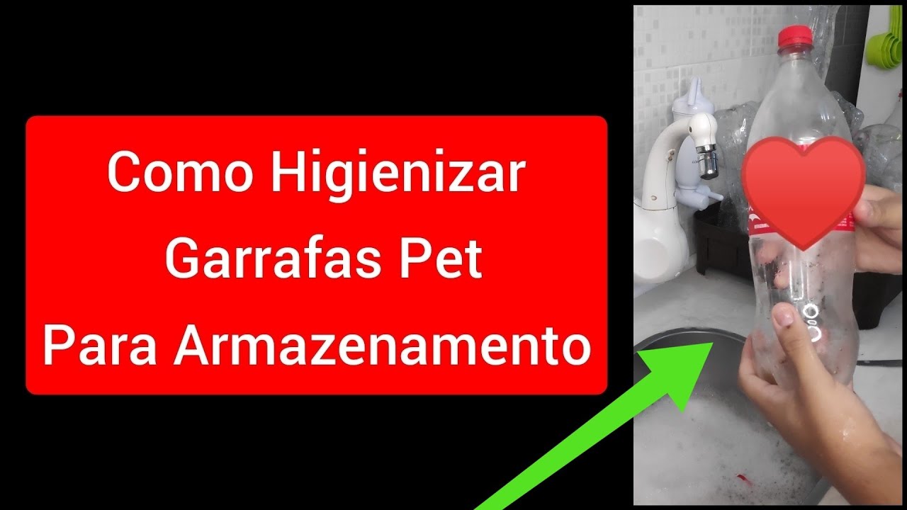 Como Higienizar Garrafas Pet Para Armazenamento