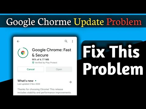 How to Fix Chrome Update Problem | Android System Webview,Google Chrome Update Problem in Play Store