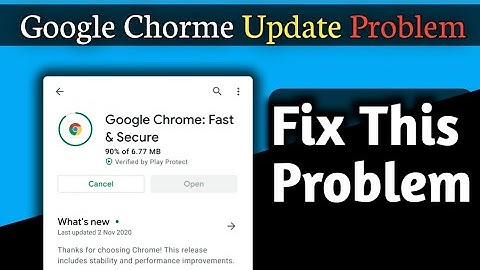 How to Fix Chrome Update Problem | Android System Webview,Google Chrome Update Problem in Play Store