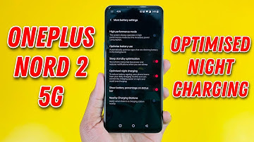 OnePlus Nord 2 5G Optimised Night Charging