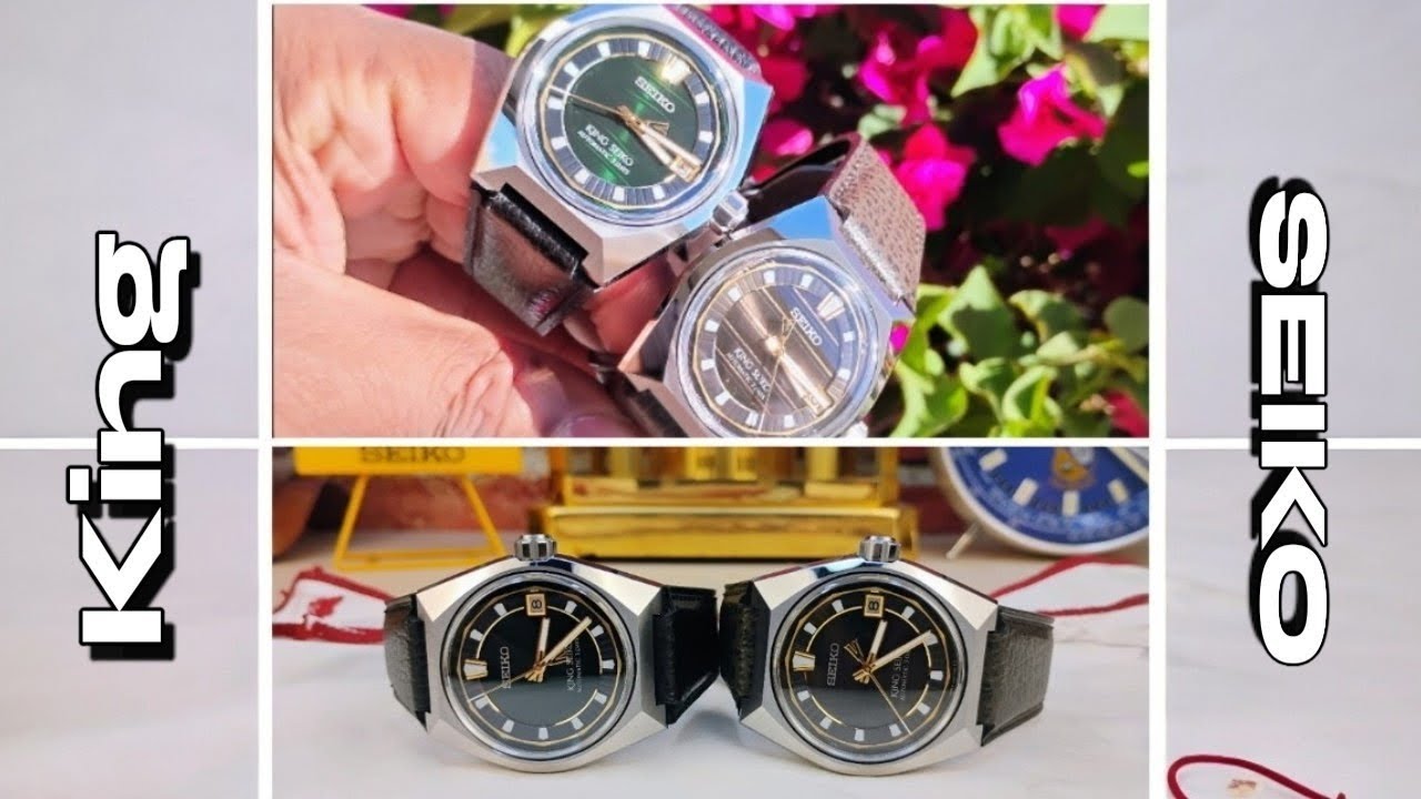 Seiko King Seiko VANACS leather Strap SLA095/93 - YouTube