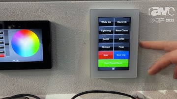 ISE 2022: Pharos Architectural Controls Revises TPS Touch Screen Interface for Lighting Control