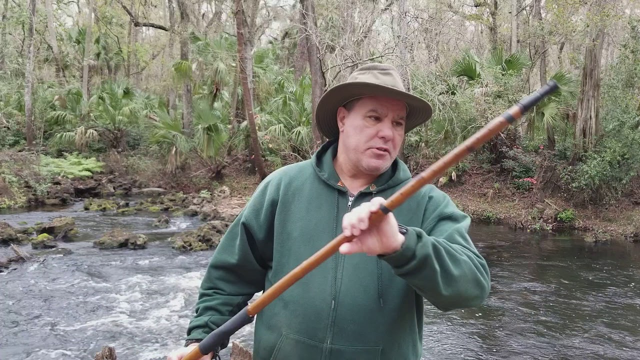 Upgraded hiking stick - YouTube