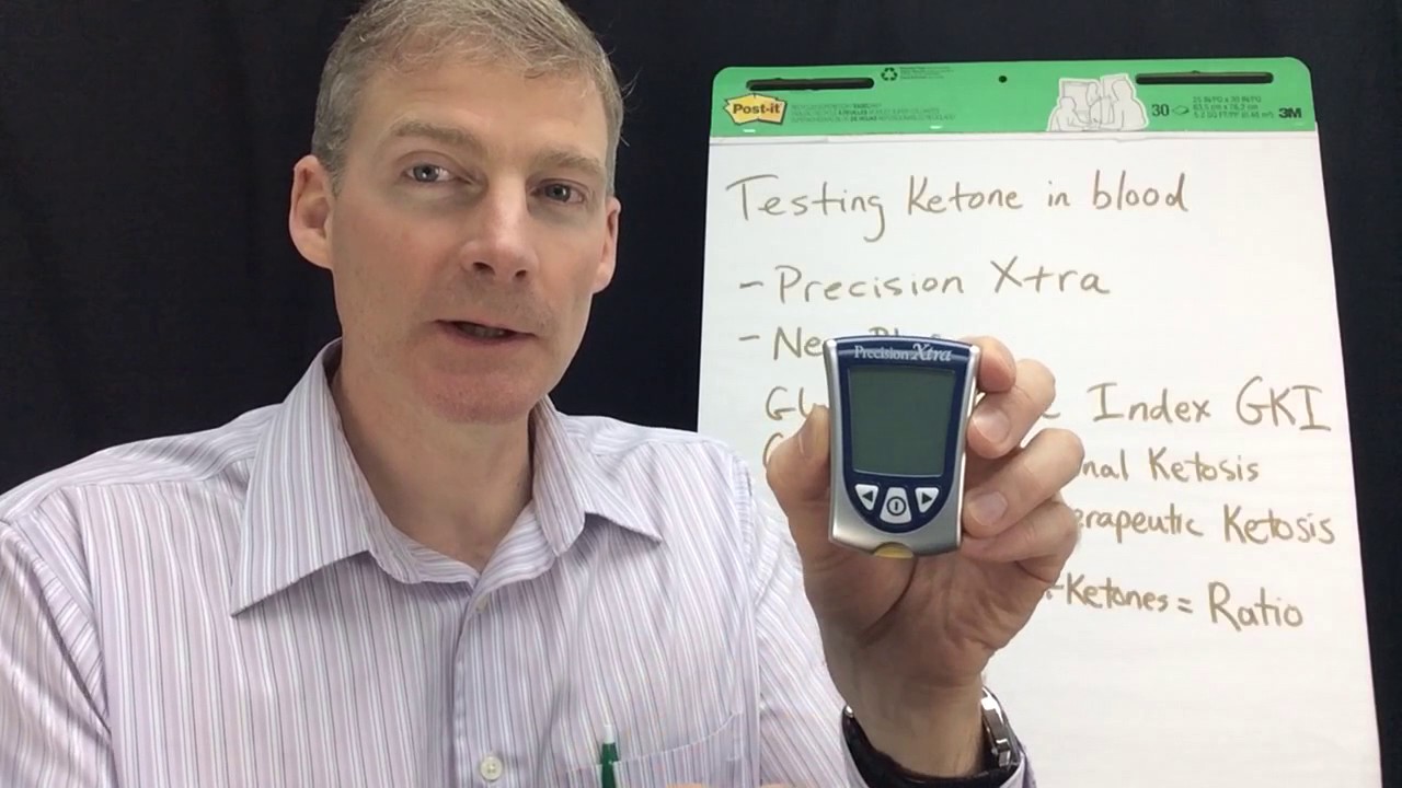 Testing ketones in the blood. Keto Mojo and Precision Xtra. YouTube