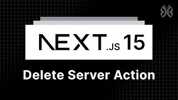 Next.js 15 Tutorial - 80 - Delete Server Action