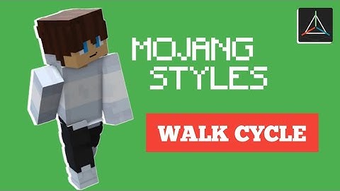 Mojang Style Walk Cycle || Prisma3D Animation