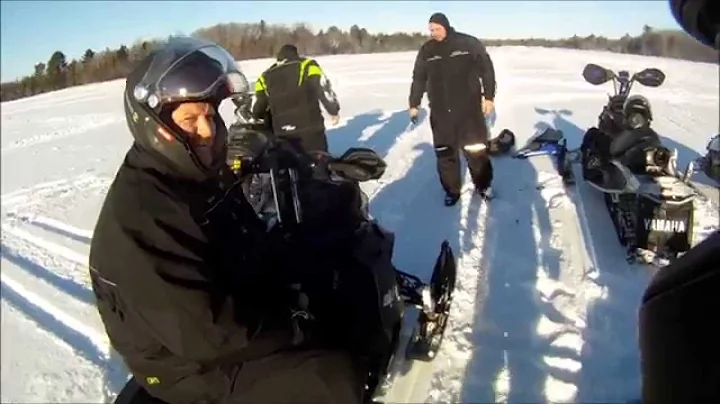 2015 Shingleton Trip Part 1 Michigan UP Snowmobili...