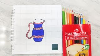 Jug Drawing || How to Draw a Jug || Step by Step 
