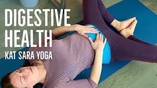 Yoga for Digestive Health, Soothe IBS, Ulcerative Colitis, Crohn’s | Kat Sara Yoga